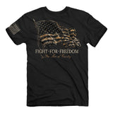 Fight Camo Flag T-Shirt