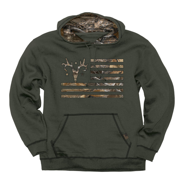 Deer deals skull hoodie