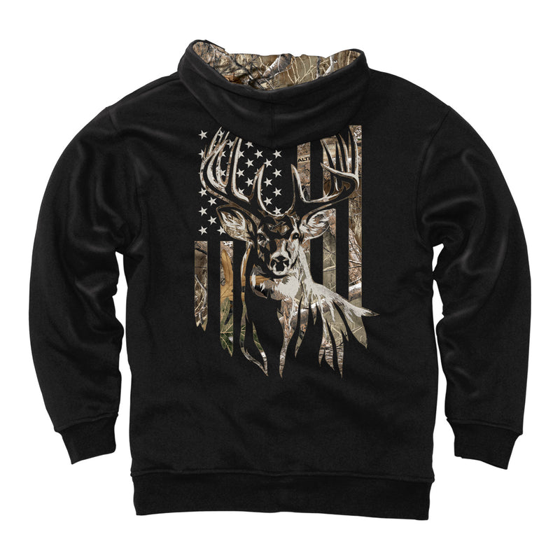 Buck wear camo flag hoodie 2025