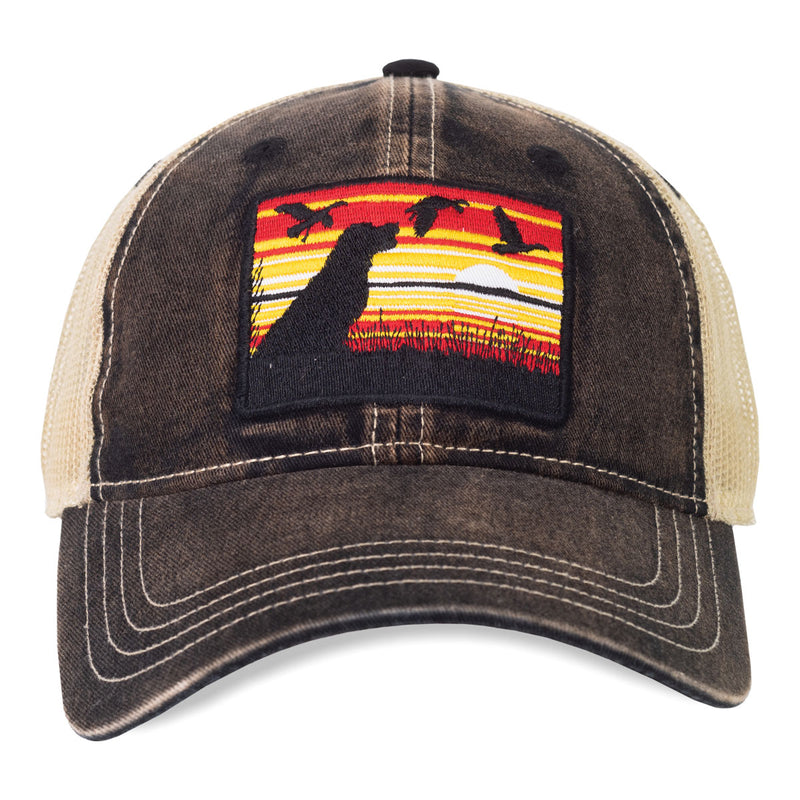 Sunset Lab Silhouette Hat